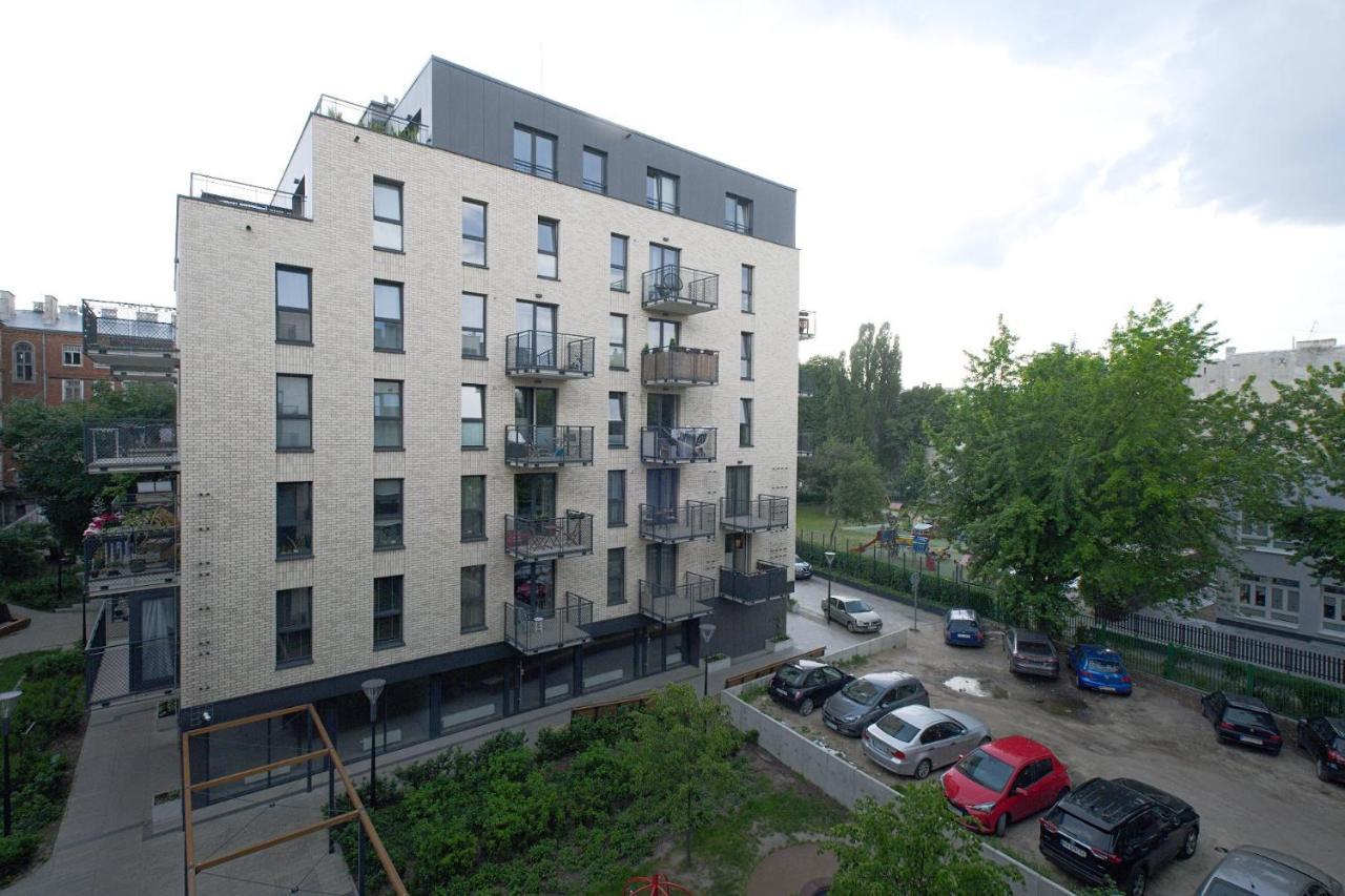 Strzelecka 24 Modern Apartment Varsovia Exterior foto